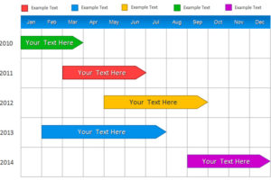 Calendar Planning Template for gantt charts in powerpoint-GanttCharts.net
